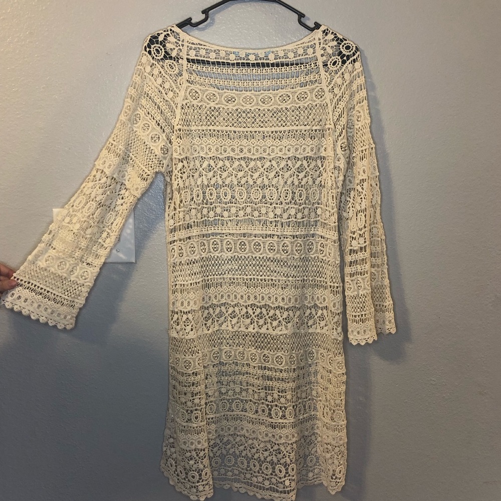 Solitaire Swim Crochet Coverup - Picture 5 of 8